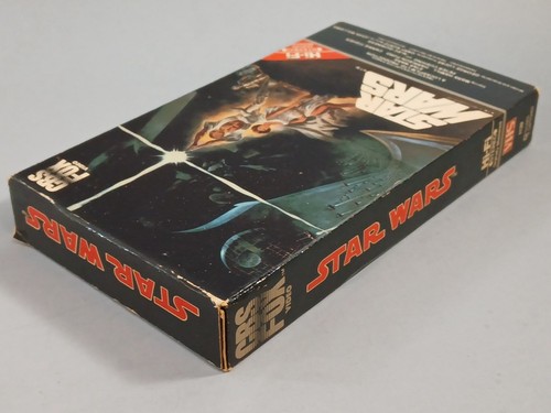 Star Wars VHS Original 1984 Release CBS FOX Video Tape Hi-Fi Red Label - Picture 5 of 6