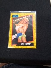 WCW WORLD CHAMPIONSHIP WRESTLING 1991 TRADING CARD # 21 LEX LUGER Free Shipping 