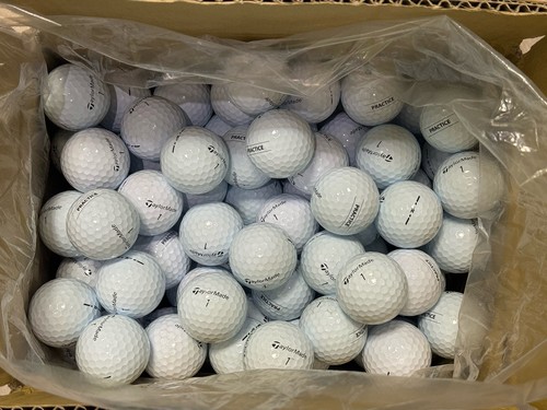 TaylorMade TP Übungsgolfbälle - 4A Klasse gebraucht (AAAA) - 4 Dutzend (48 Bälle) - Bild 1 von 2