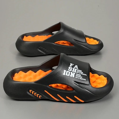 Neu Sommer Männer Massage Hausschuhe Pantoletten Outdoor Strand Freizeit Sandalen Schuhe Geschenk - Bild 19 von 28