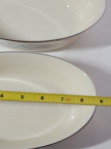 Lenox REPERTOIRE Oval 2 Piece Vegetable Bowl 8 5/8" 10" Never Used - Picture 10 of 15