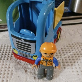 Lego Duplo Set 10529 Dump Truck & worker incomplete