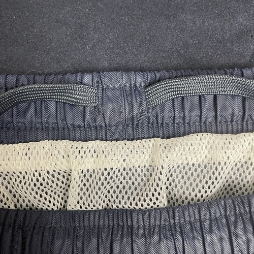 Vintage Nylon Nike Badehose Herren XL Navy Blau Swoosh Shorts Schwarz Etikett Gefüttert - Bild 13 von 13