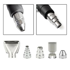 5 Pieces Heat Nozzles Kit Welding Nozzles Stainless Steel Replacement 35mm Heat