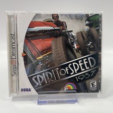 Spirit of Speed 1937 (Sega Dreamcast, 2000) Complete With Manual Tested