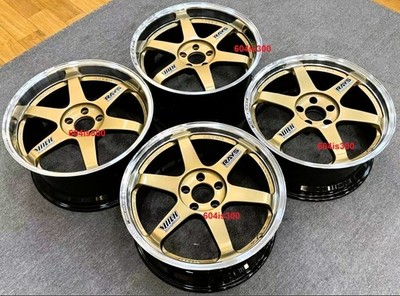 Volk Racing Rays TE37 Top Secret Gold 19x8.5F 19x9.5R Supra 300zx