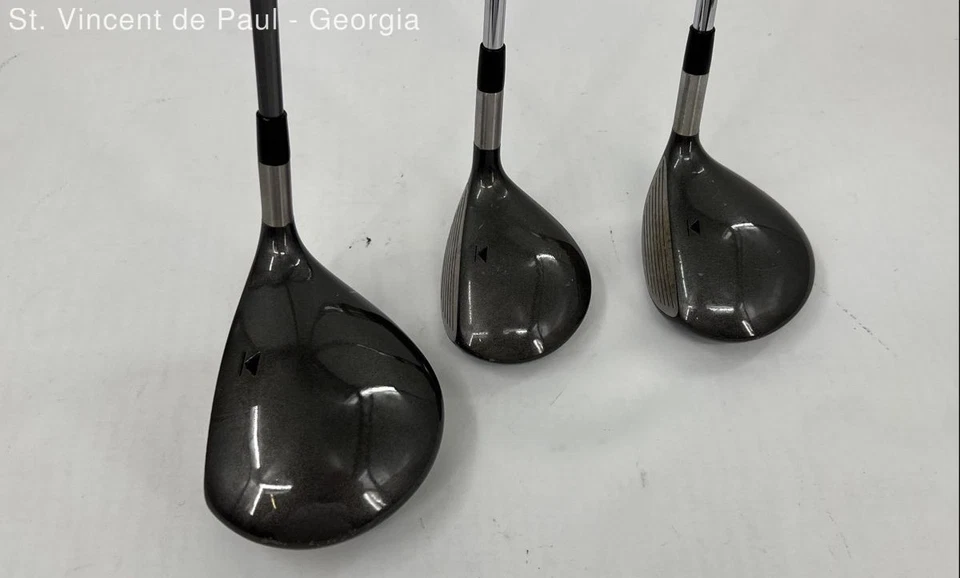 Titleist Pro TIitanium 975J 10.5 975F 20.5 & 14.5 Driver Set LH Drivers Set of 3 - Image 2 of 4