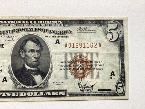 Monnaie américaine 5 et 10 1929 « The Federal Reserve Bank Boston - Photo 4/15