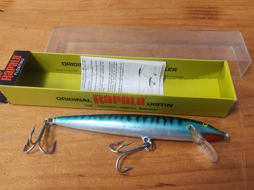 Vintage  Rapala Wobbler Fishing Lure Kelluva Floating 13S-MAG, 5.25"- Mackerel