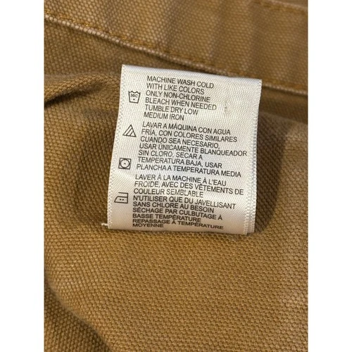 Dickies Canvas Bib Overalls size M image 5