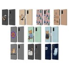 OFFICIËLE BETH WILSON DOODLE CATS 2 LEDEREN BOOK COVER VOOR SAMSUNG TELEFOONS 1