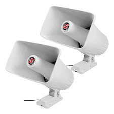 5 Core Horn Pa Speaker 2pc 8 Inch 65w Loud Audio 8ohm Outdoor Speakers System 5 Core Horn Pa Speaker 2pc 8 Inch 65w Loud Audio 8ohm Outdoor Speakers System