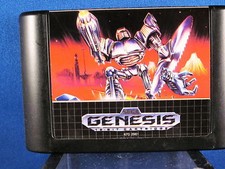 Sega Genesis Cyborg Justice Video Game
