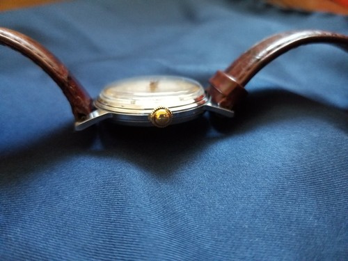 TUDOR AQUA men's midcentury watch Swiss 17 rubies 1940's 1950's by Rolex - Picture 5 of 12