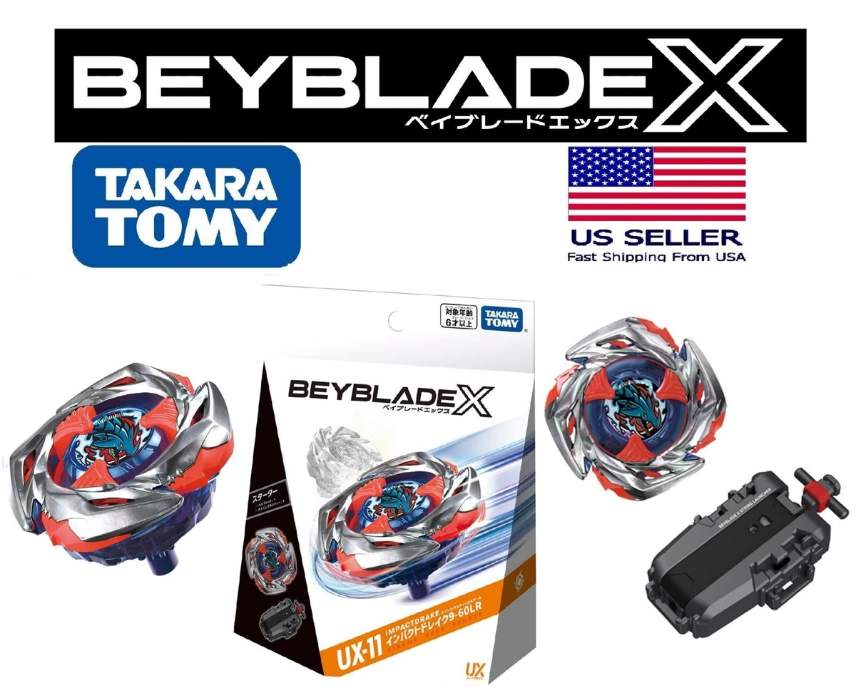 BEYBLADE 　UX-11、UX-14、BX-01、BX-28、BX-11 Beyblade X - TAKARA TOMY - UX-11 (Impact Drake) – Wavy Toys Ltd.