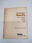 Kohler PowerPro Models 2.25MBM 3.5MM 3.5MBM 5MM 5MBM Service Manual TP-5124 2/84