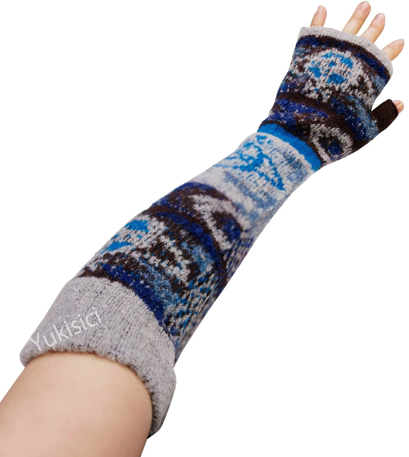 Guantes y mitones marrón de Nylon para De mujer