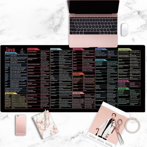 Python Programing Mouse Pad Large Shortcuts Cheat Sheets Mousepad Keyboard ❁UK - Bild 6 von 14