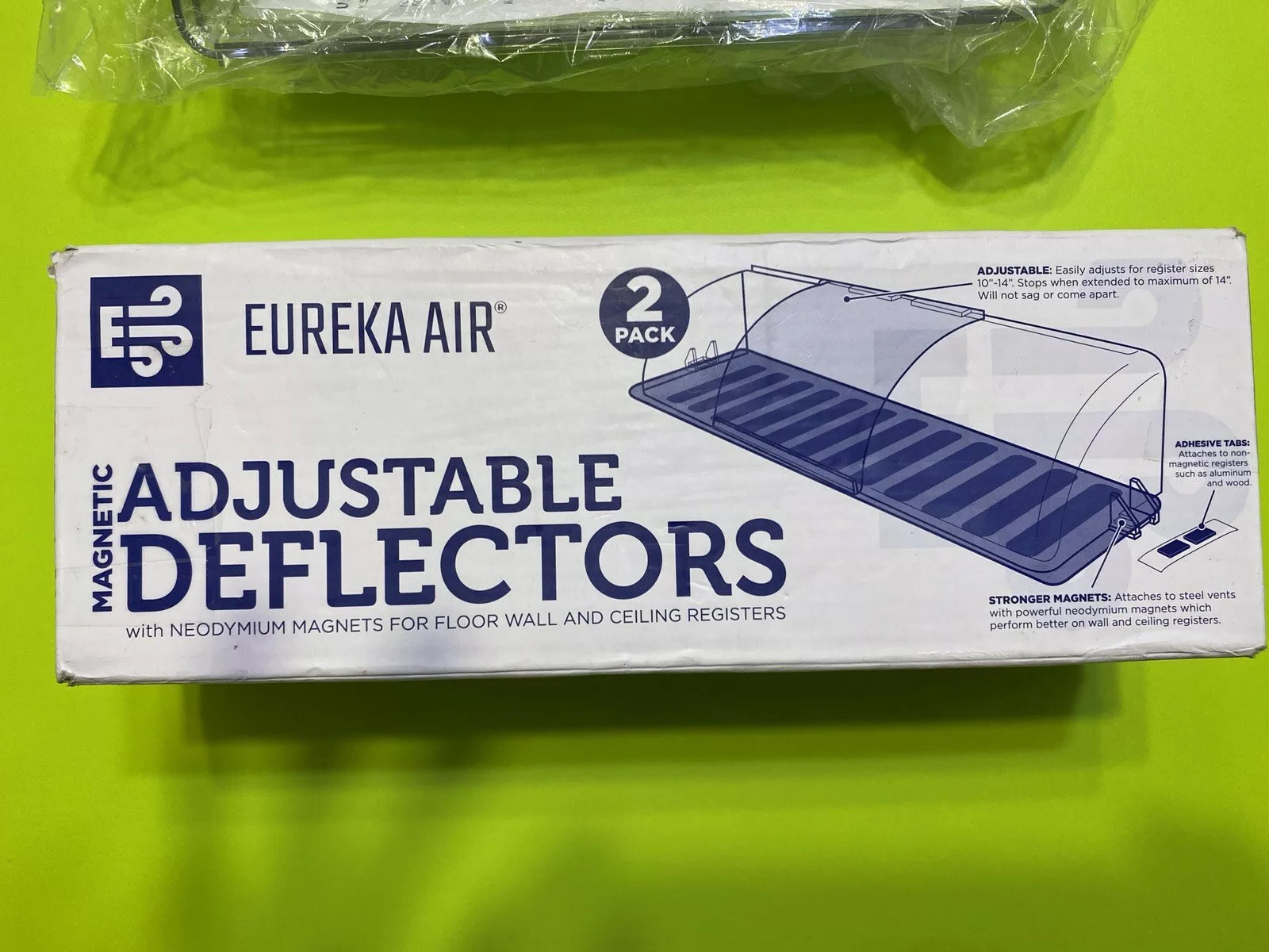 Eureka Air Adjustable Deflector With Neodymium & High Strength
