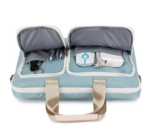 360° Protective Laptop Shoulder Bag Sleeve Case For MacBook Pro 14 inch and 1... - Picture 8 of 8