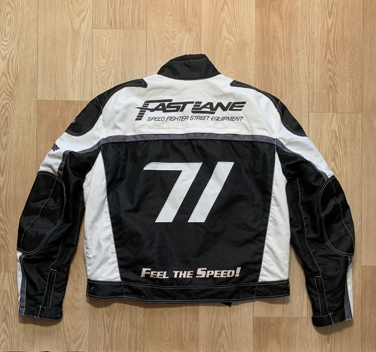 Vintage 90's Fast Lane Speed Fighter Racing Jacket Hype | eBay