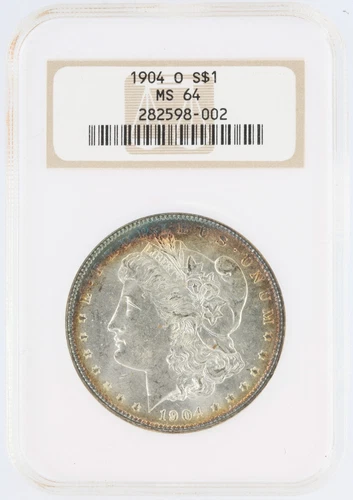 1904-O Morgan Silver Dollar NGC MS64 S$1 New Orleans  Minted No Reserve