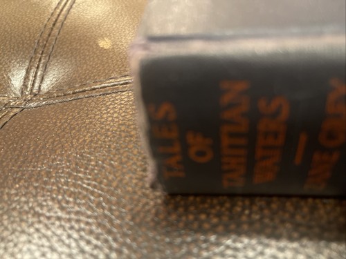 Rare Zane Grey: Tales of Tahitian Waters 1931 1st Edition Sharks Deep Sea Fish - Picture 8 of 17