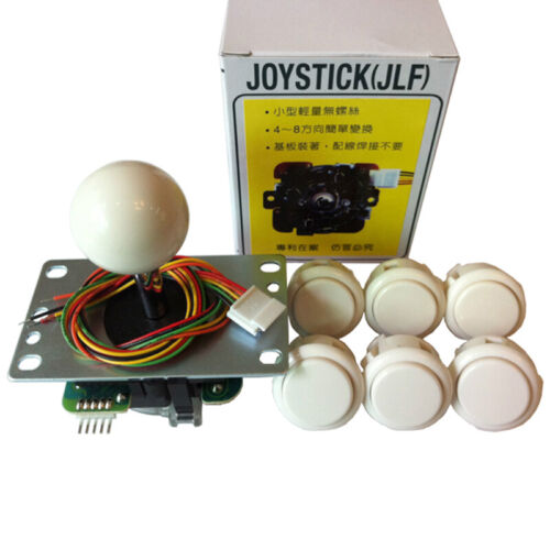 Joystick originale Sanwa JLX-TP-8YT e 8 pz di pulsanti OBSF-30 per armadio arcade - Foto 3 di 12