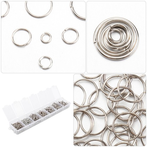 Jewelry Accessories Findings for Making Keychain Rings Connecting