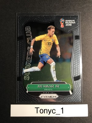 2018 Panini Prizm Copa del Mundo conformar Club #SC-3 Neymar Jr Brasil Tarjeta De Fútbol Jr.