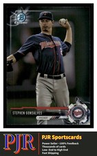 2017 Bowman #BCP44 Stephen Gonsalves Minnesota Twins Chrome Prospects