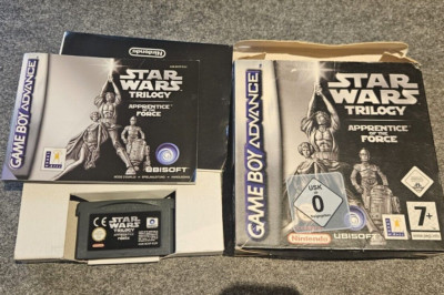 Star Wars Trilogy Apprentice of the Force | Original GBA Spiel + OVP u Anleitung