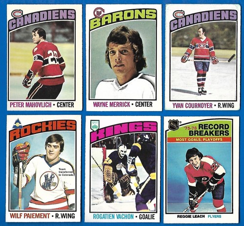 1976-77 OPC 76-77 O PEE CHEE NHL HOCKEY CARD 1-131 + ERROR & VARIATION SEE LIST - Picture 30 of 279