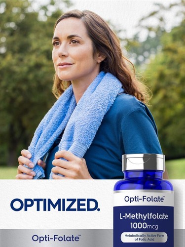 L Methylfolate 1000mcg | 200 Capsules | Value Size | by Opti-Folate - Picture 6 of 7