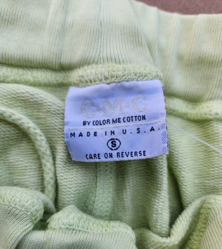 NWT Click Color Me Cotton Pull On Crop Capri Pants S Print Linen - Picture 6 of 10