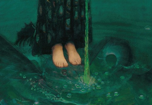 Circe Invidiosa by John William Waterhouse Giclée Canvas Print - Multi-Size - Picture 6 of 6