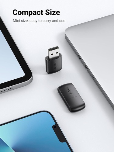 Ugreen AC650 11ac Dual Band Wireless USB Adapter for Windows/Mac/Linux (20204) - Picture 6 of 6