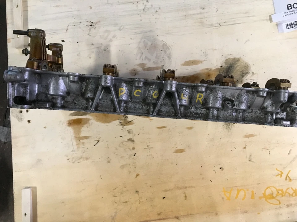 2004 PORSCHE CAYENNE S ​4.5L ENGINE RIGHT PASSENGER SIDE CYLINDER HEAD OEM+ - Изображение 3 из 4