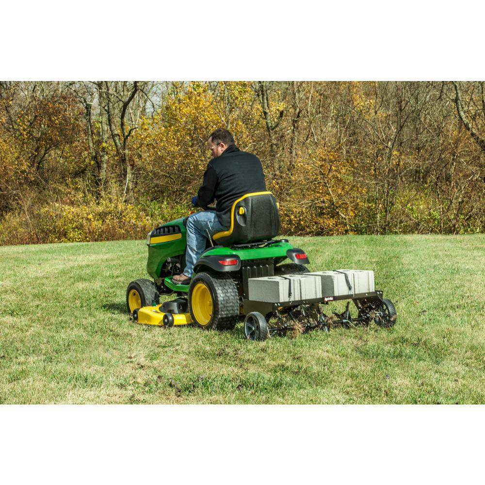 Lawn Aerator Core Plug Aerator Tow Behind Tractor Mower Heavy Duty USA