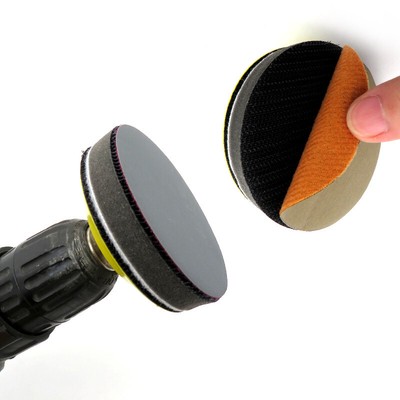 75mm3/"Crochet Boucle Ponçage Disque 60-3000 Grincer Humide Sec Papier verre Pads
