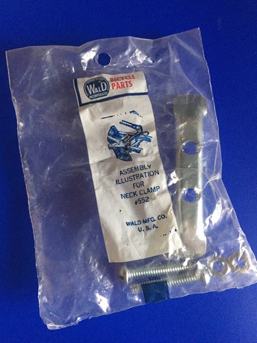 Abrazadera de montaje de cesta Wald # 552 y herrajes para cestas 520 y 535 Nuevo de Lote Antiguo - Imagen 4 de 4