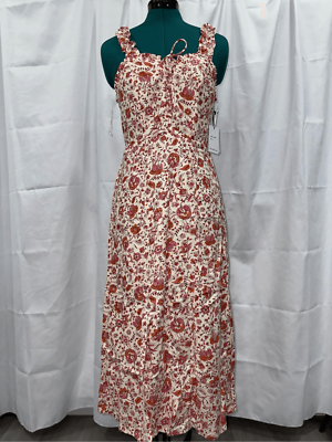 Japna linen blend floral midi dress | Sz S, NWT | eBay Japna linen blend floral midi dress | Sz S, NWT | eBay