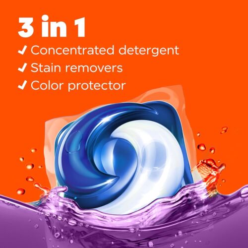 PODS Laundry Detergent Pacs, Spring Meadow Scent, 112 Count, Concentrated Laundr - Picture 5 of 11