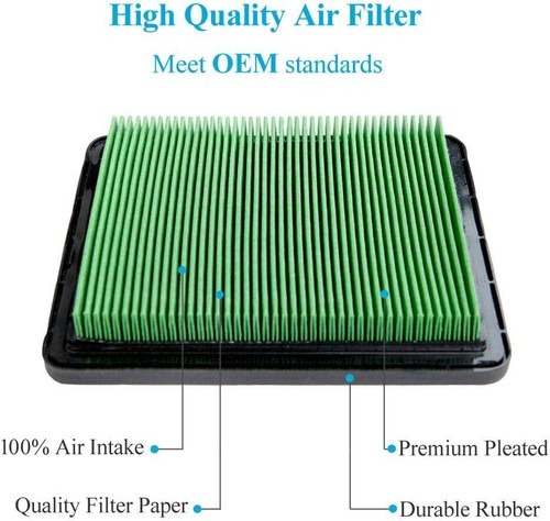 10Pck 17211-ZL8-023 Air Filter Compatible with Honda/Craftsman/Troy-Bilt Mowers - Picture 3 of 3