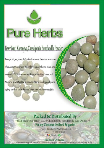 Pure Herbs Fever Nut & Karanjwa Seed Powder - 第 2/9 張圖片