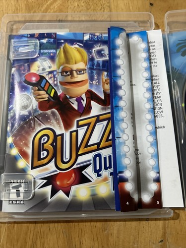 Buzz! Quiz TV (Sony Playstation 3, PS3) CIB Complete In Box! (TESTED & WORKING) - Picture 2 of 4