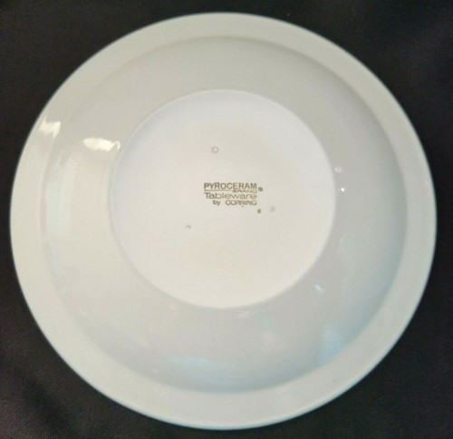 SET OF 3 CORNING CENTURA TULIP WHITE DESSERT PIE PLATES 7 1/4" - Picture 3 of 3