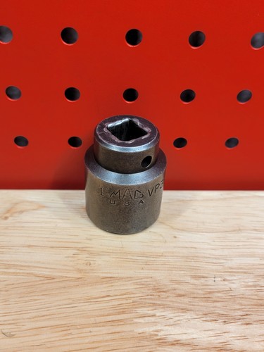 Mac Tools VP326 1" SAE 6-Point 1/2" Drive Shallow Impact Socket USA - Picture 17 of 24