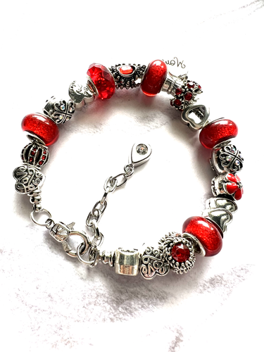 MOM European Style Charm Bracelets Wrist 7.0 to 8.0" Remember a Moment with Mom - Picture 8 of 23