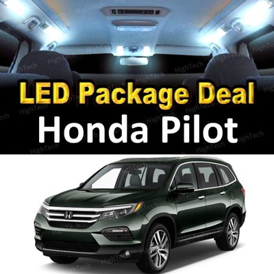 15x White Led Lights Interior Package Deal For 2003 2004 2005 Honda Pilot Ebay